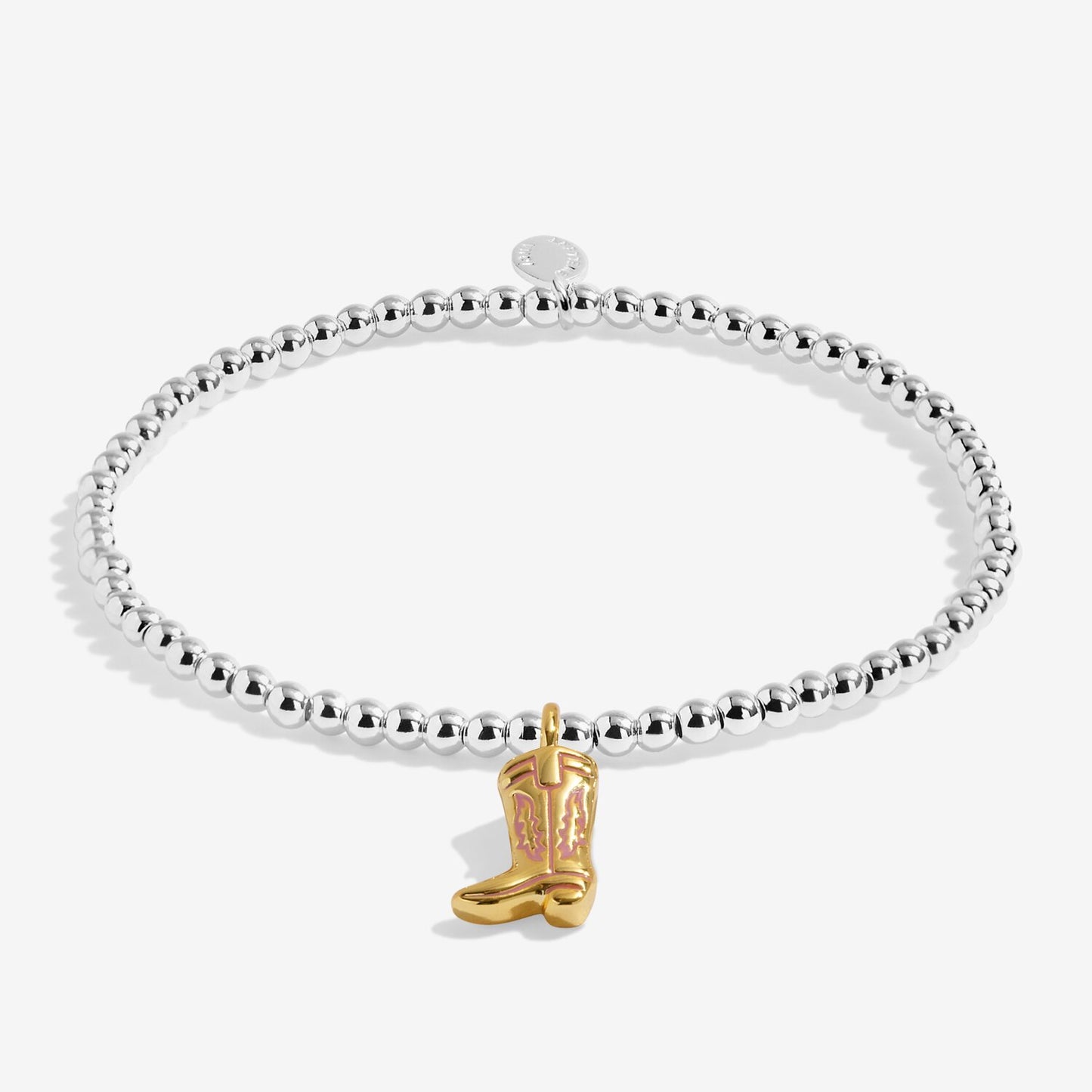 Joma Jewellery A Little Vibes Yeehaw Silver Plated Bracelet
