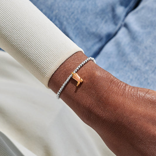 Joma Jewellery A Little Vibes Yeehaw Silver Plated Bracelet