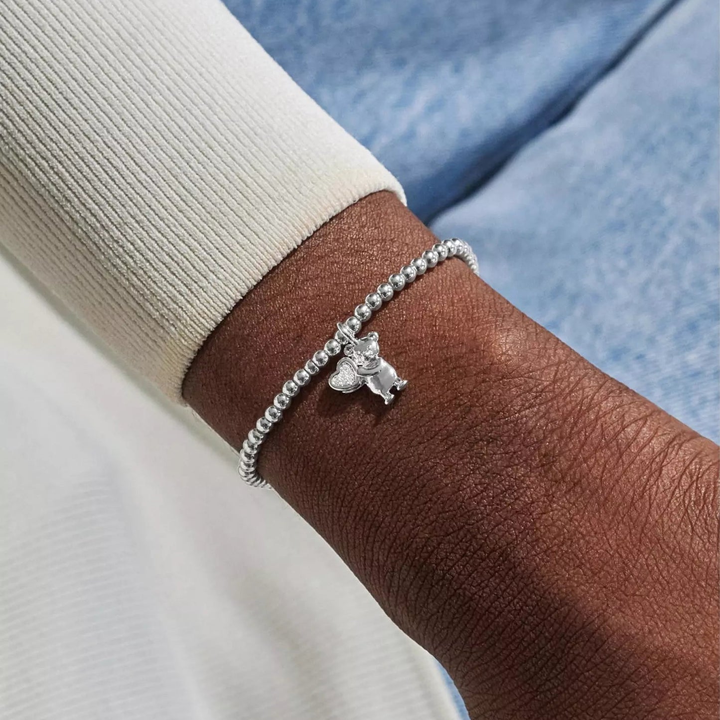Joma Jewellery A Little Welcome To The World Silver Plated Bracelet