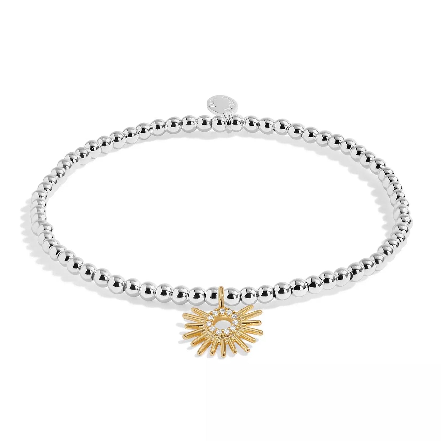 Joma Jewellery A Little You Brighten My Day Silver & Gold Plated Bracelet