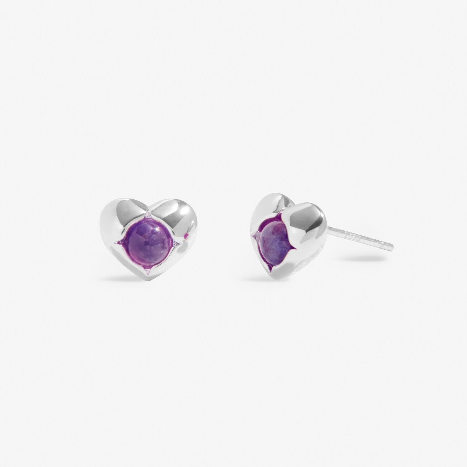 Joma Jewellery Birthstone February Earrings