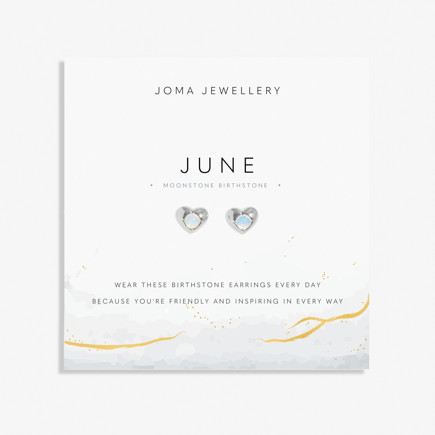 Joma Jewellery Birthstone June Earrings