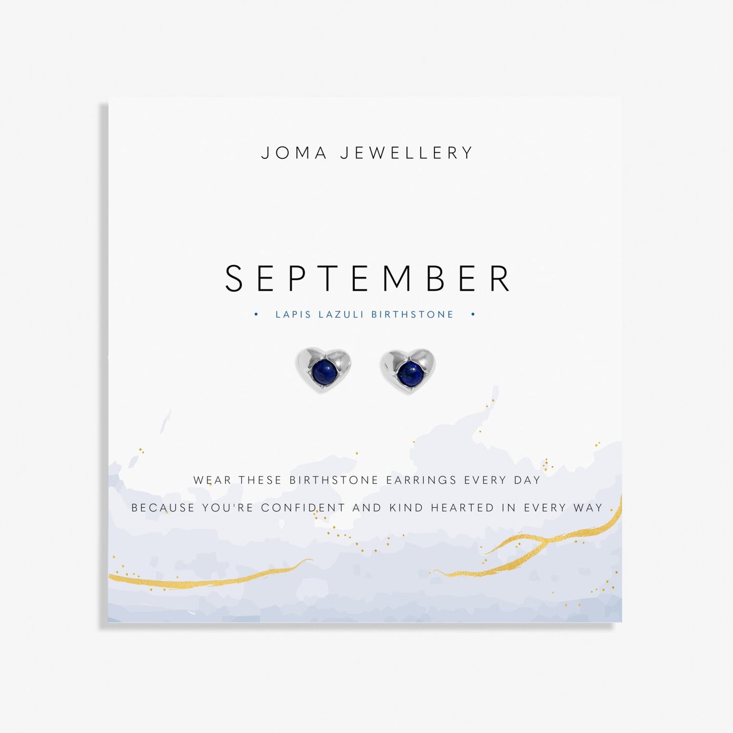 Joma Jewellery Birthstone September Earrings