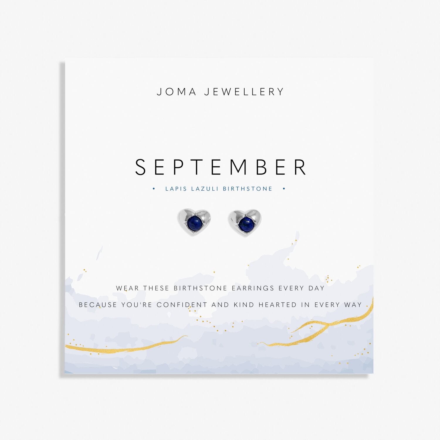 Joma Jewellery Birthstone September Earrings