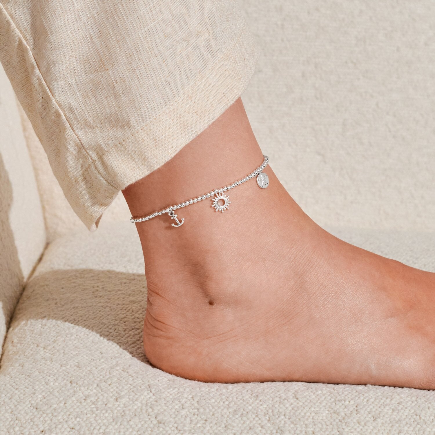 Joma Jewellery Charms Anklet