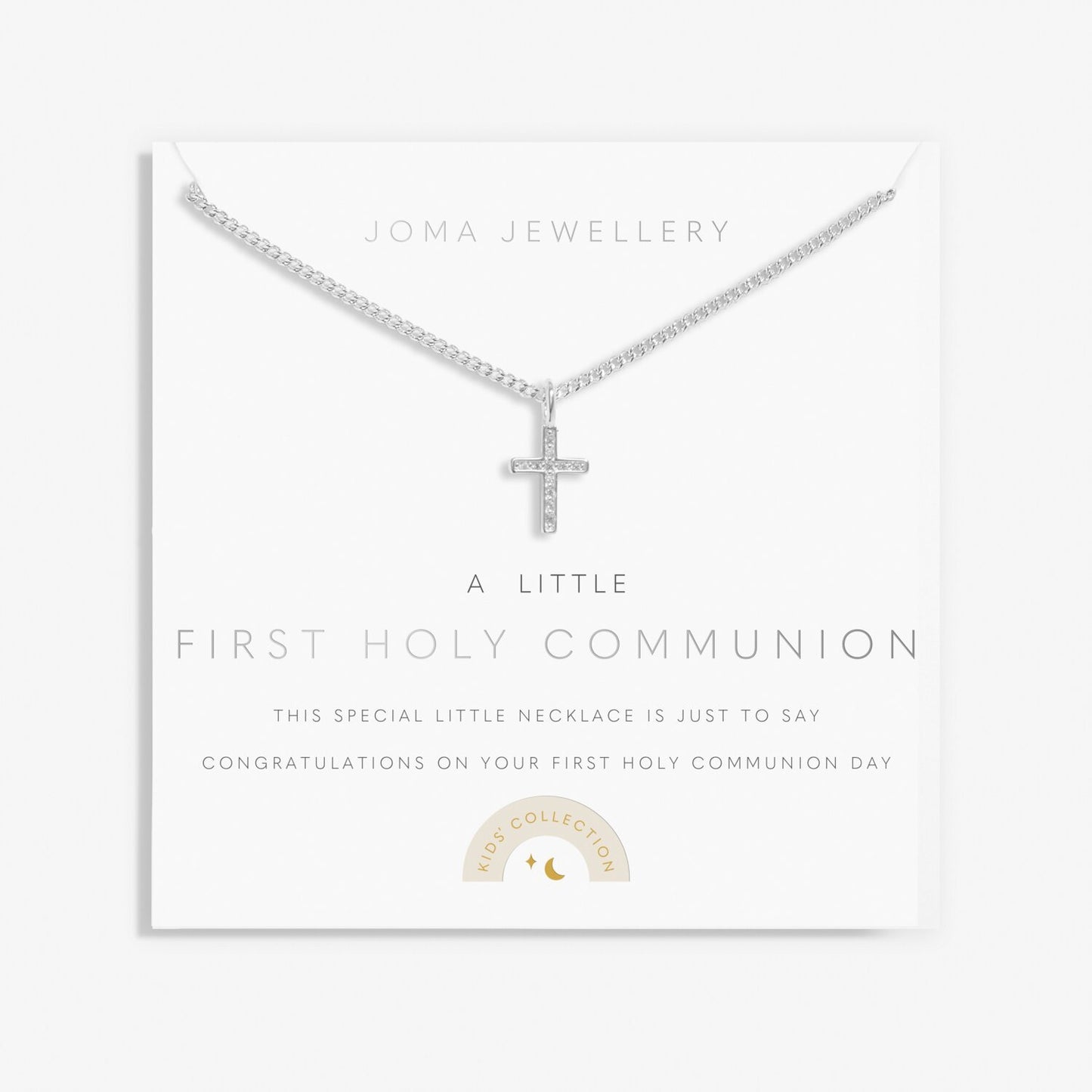 Joma Jewellery Childrens A Little First Holy Communion Necklace