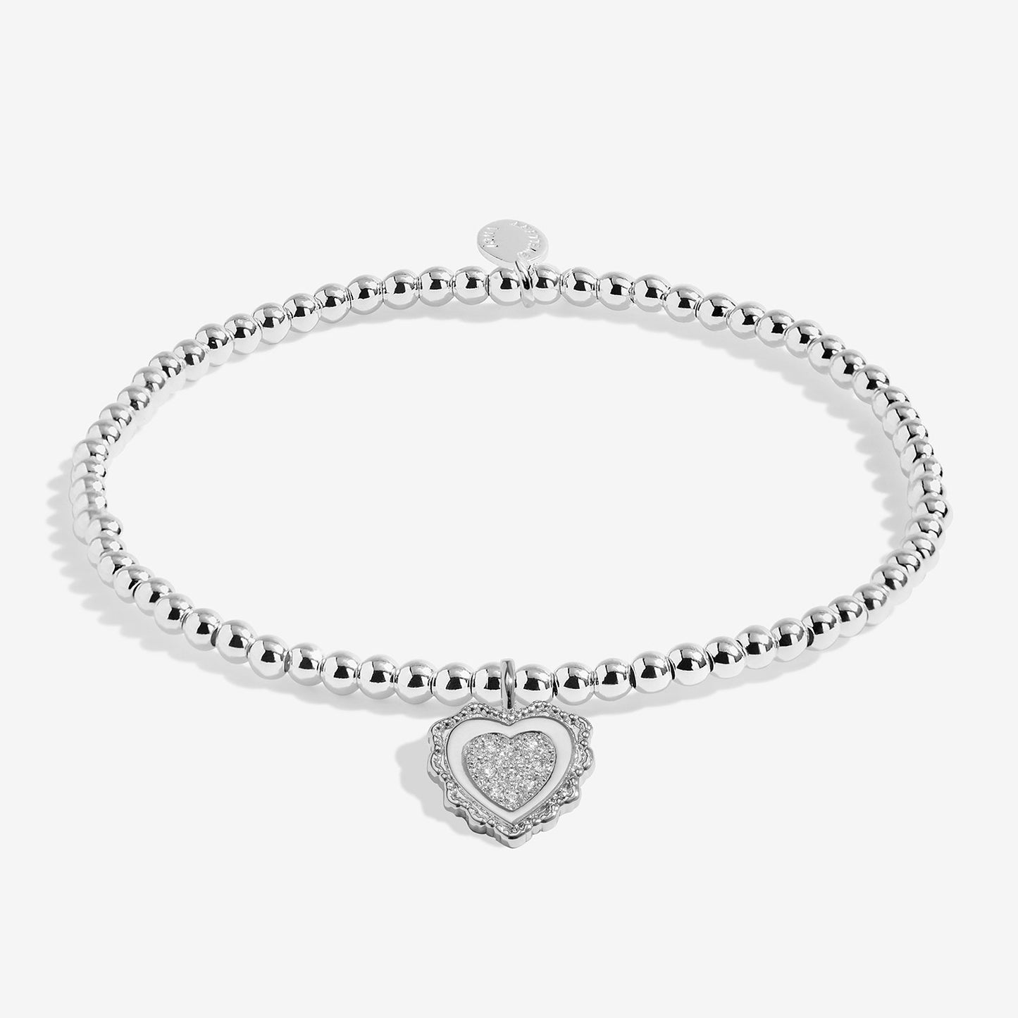 Joma Jewellery Christmas A Little Family Is The Heart Of Christmas Bracelet In Silver Plating