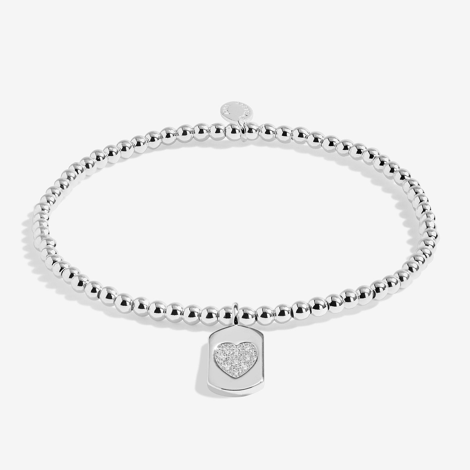 Joma Jewellery Christmas A Little Merry Christmas Lovely Daughter Bracelet In Silver Plating