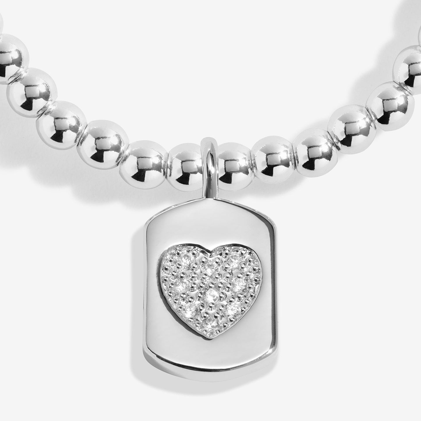 Joma Jewellery Christmas A Little Merry Christmas Lovely Daughter Bracelet In Silver Plating
