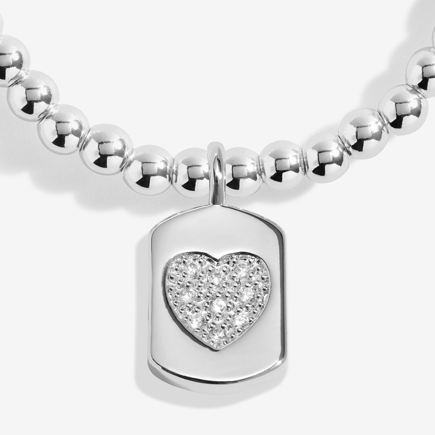 Joma Jewellery Christmas A Little Merry Christmas Lovely Daughter Bracelet In Silver Plating