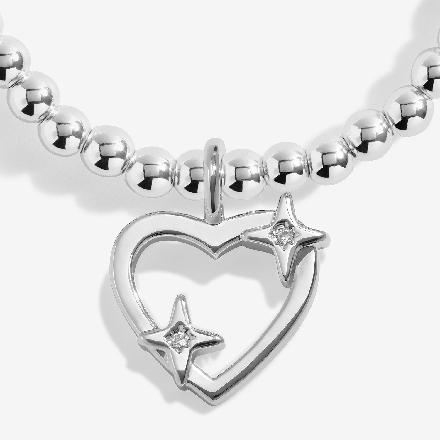 Joma Jewellery Christmas A Little Merry Christmas Super Sister Bracelet In Silver Plating