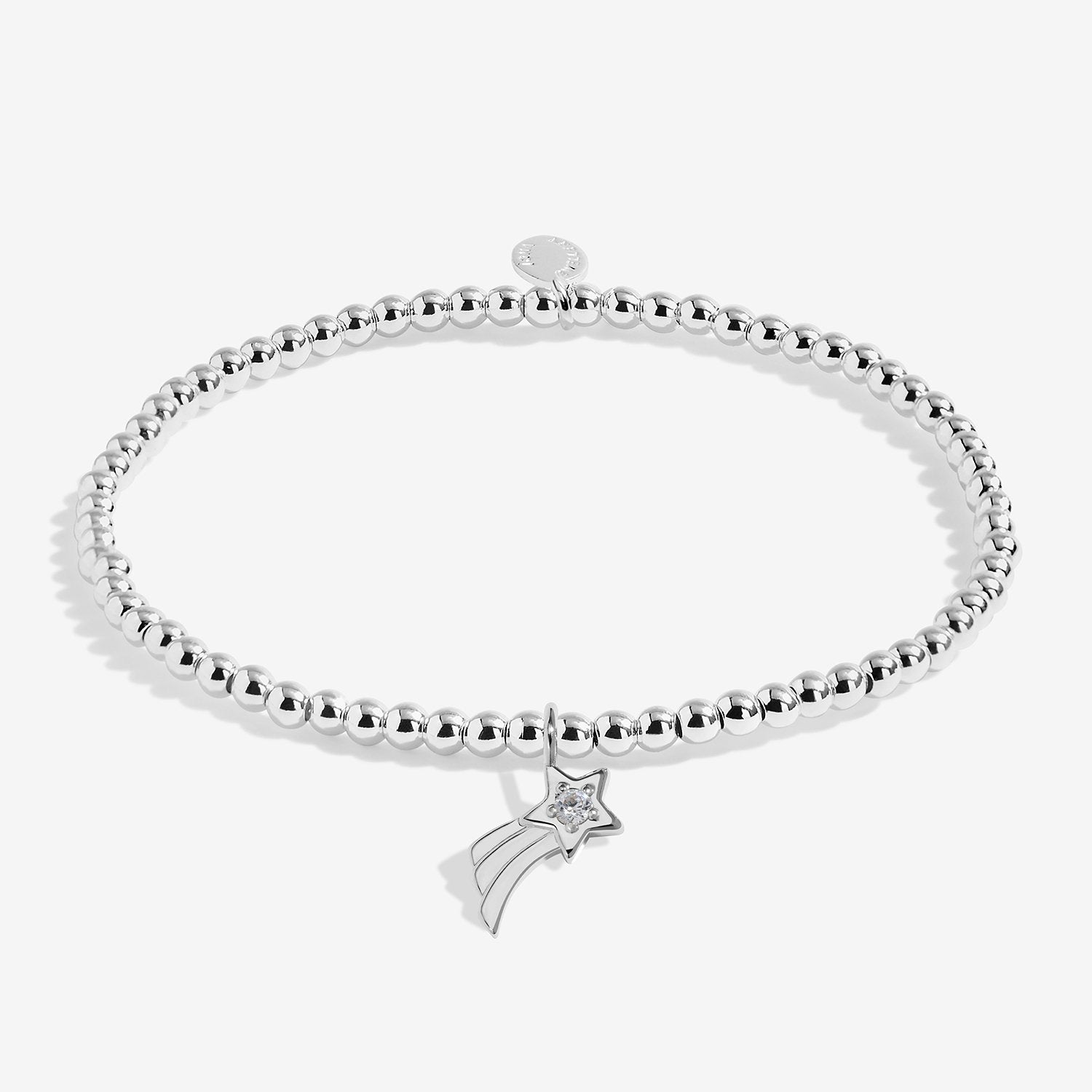 Joma Jewellery Christmas A Little Secret Santa Bracelet In Silver Plating