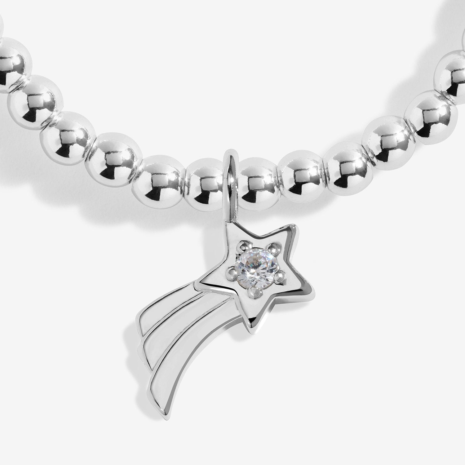 Joma Jewellery Christmas A Little Secret Santa Bracelet In Silver Plating