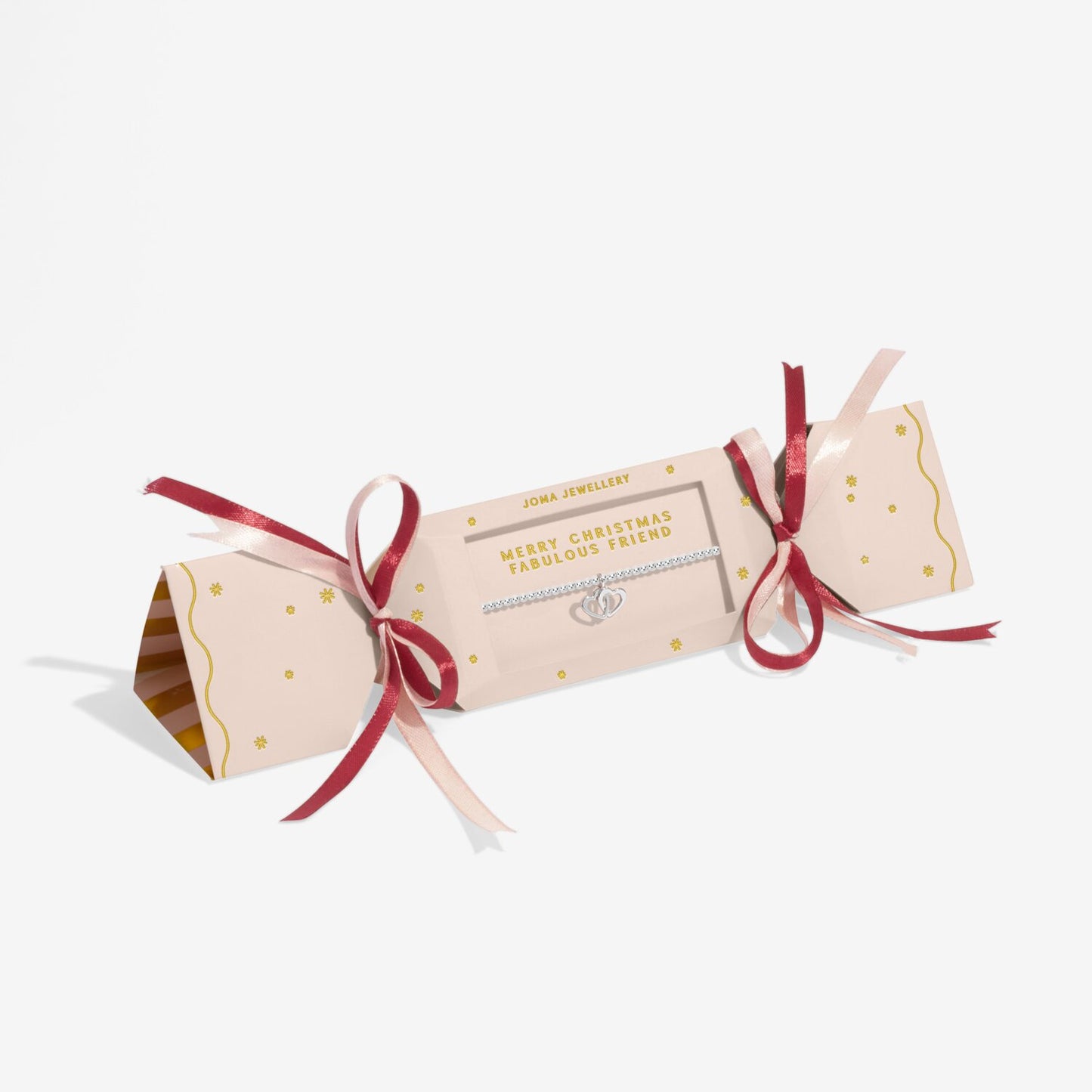 Joma Jewellery Christmas Cracker Merry Christmas Fabulous Friend Bracelet