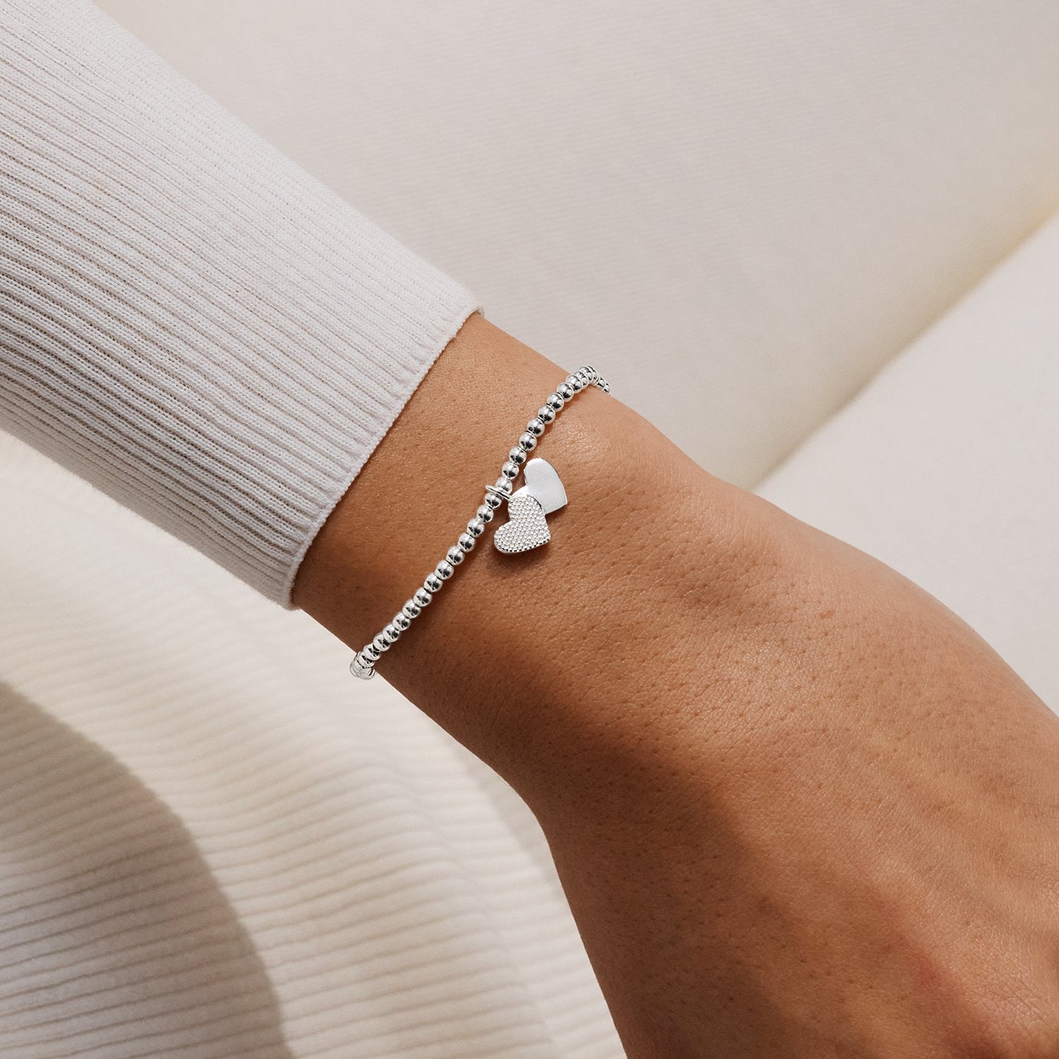 Joma Jewellery Christmas Cracker Merry Christmas Fabulous Friend Bracelet In Silver Plating