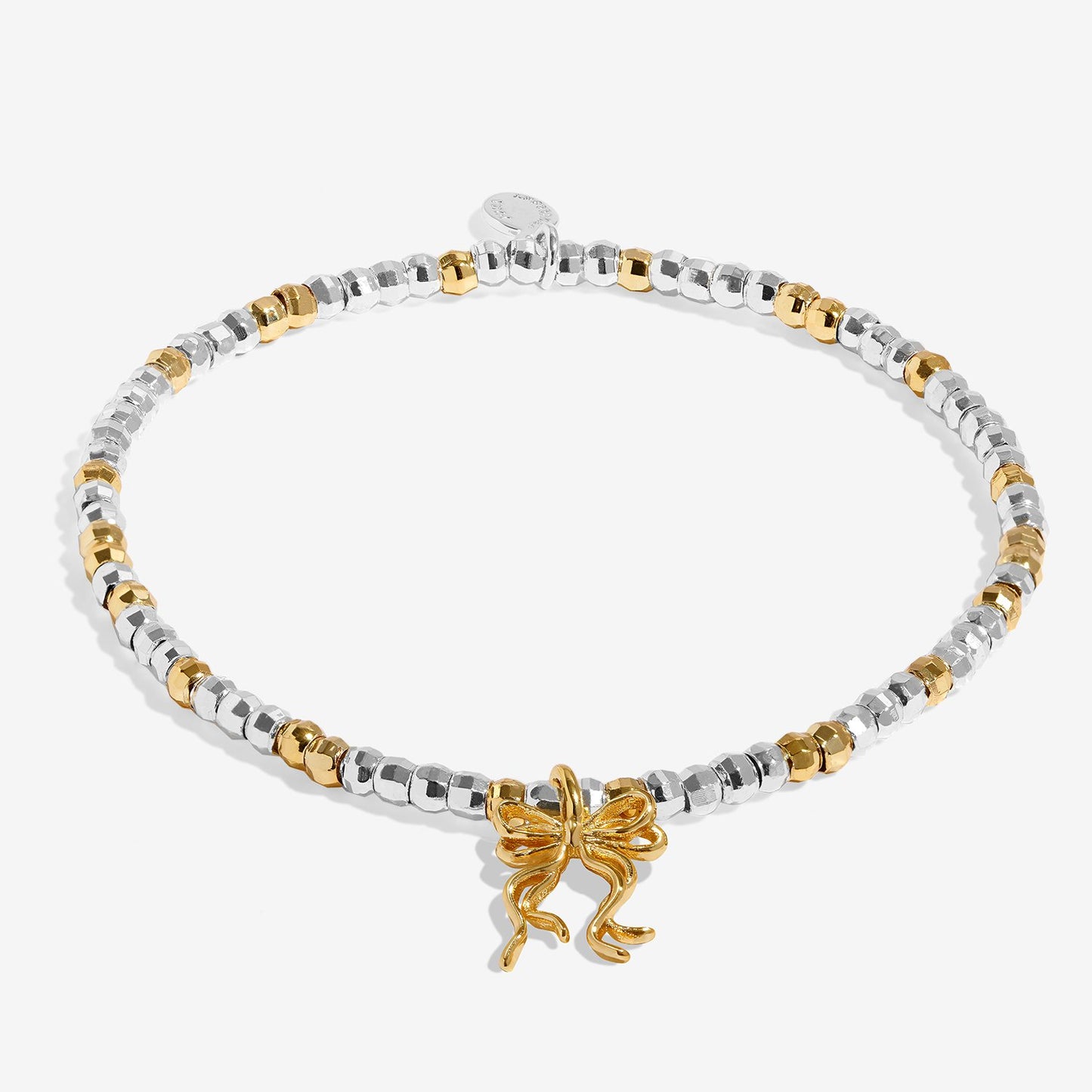 Joma Jewellery Christmas Little Stories Happy Friendmas Bracelet In Silver and Gold Plating