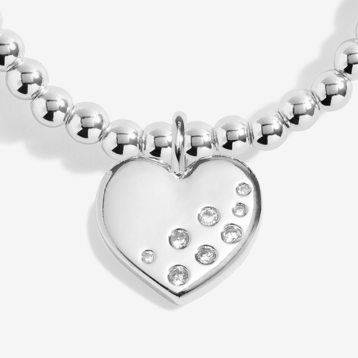 Joma Jewellery Confetti A Little 21st Birthday Silver Plated Bracelet