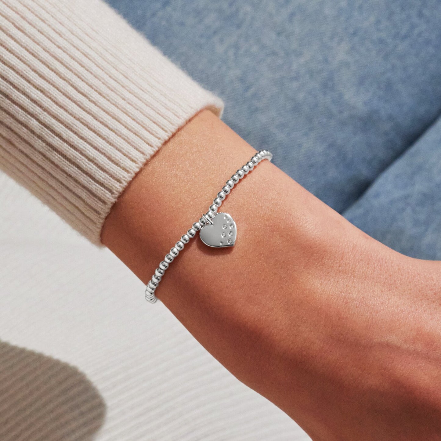 Joma Jewellery Confetti A Little 21st Birthday Silver Plated Bracelet