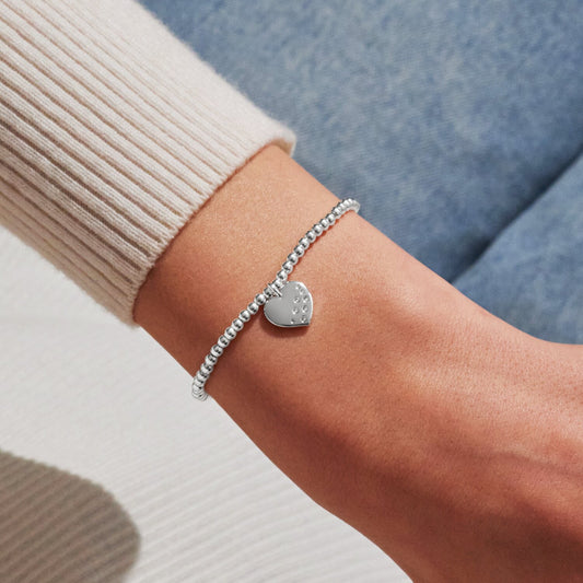 Joma Jewellery Confetti A Little 21st Birthday Silver Plated Bracelet