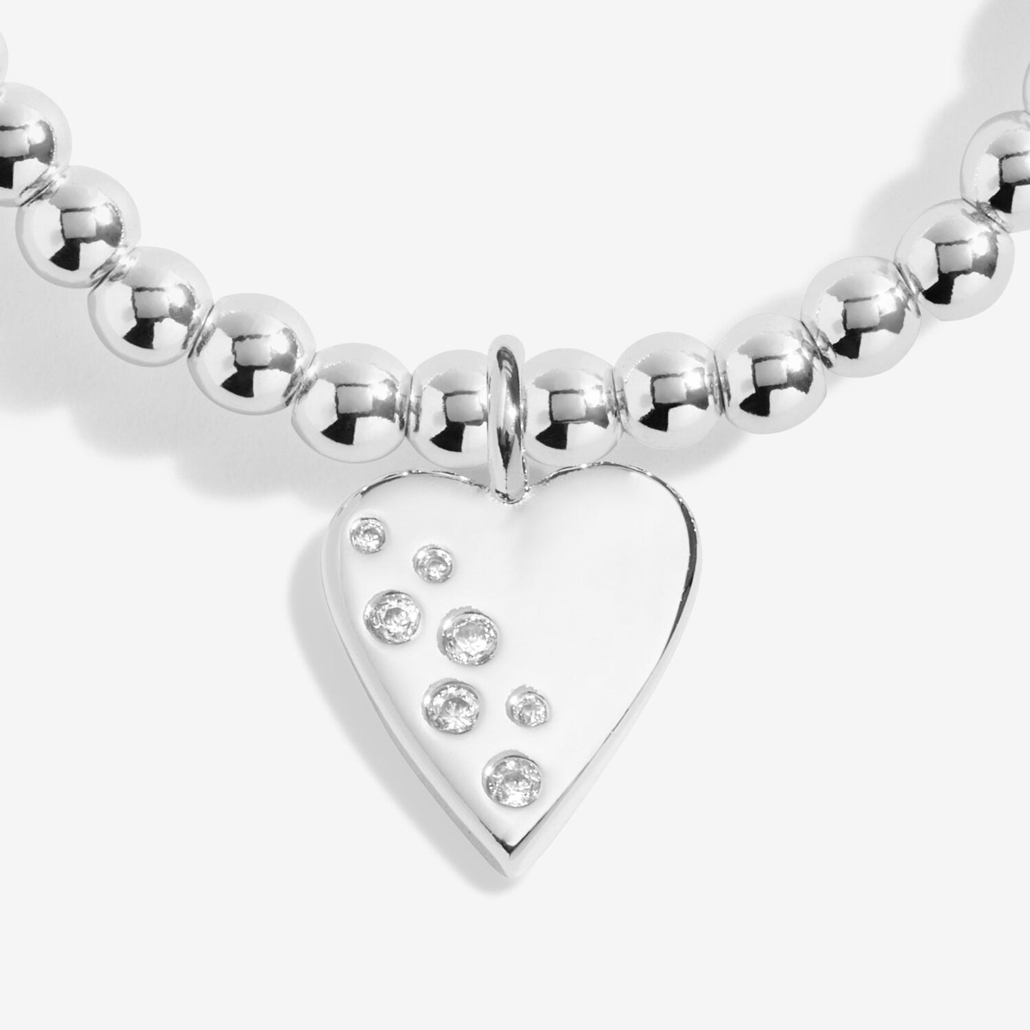 Joma Jewellery Confetti A Little 40th Birthday Silver Plated Bracelet