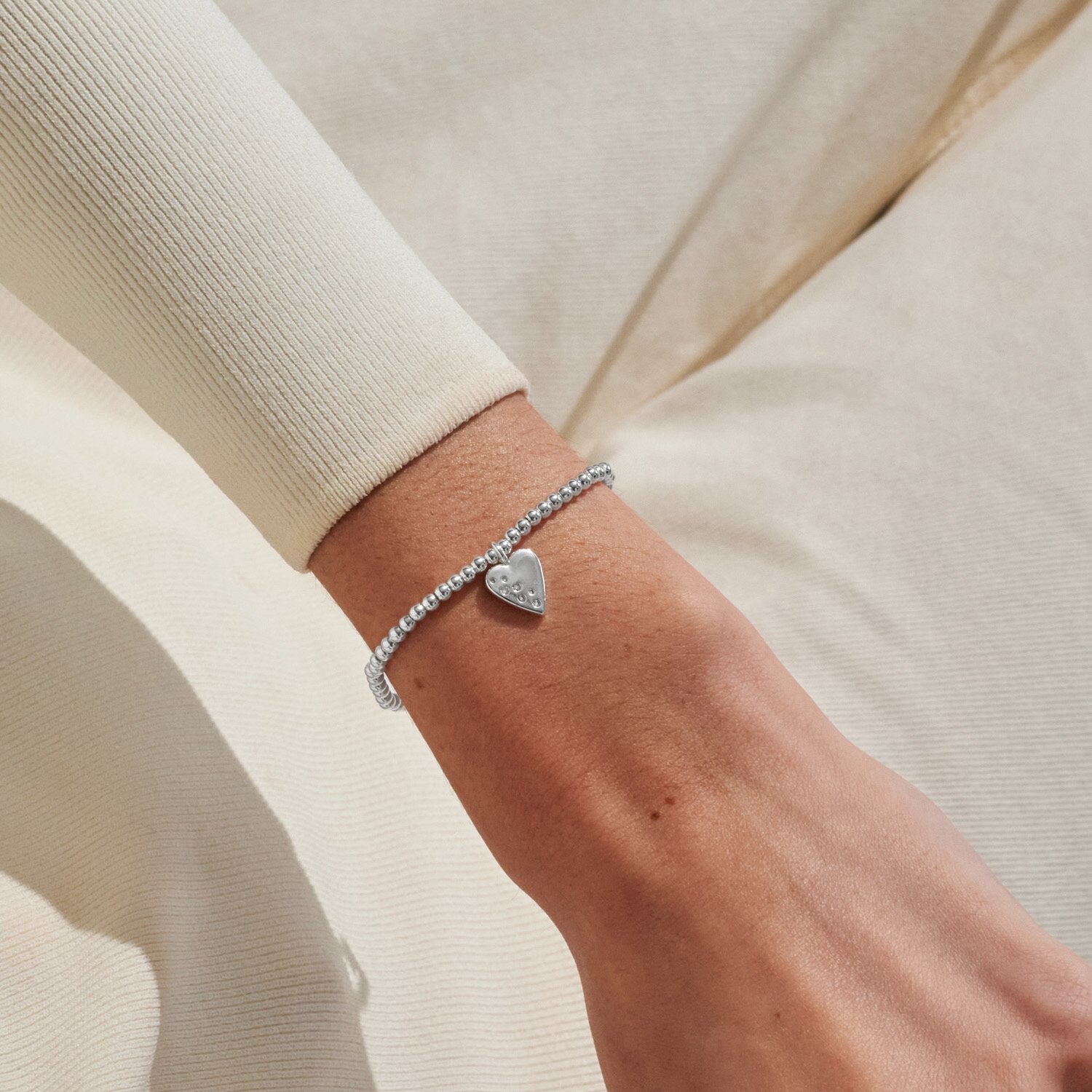 Joma Jewellery Confetti A Little 40th Birthday Silver Plated Bracelet