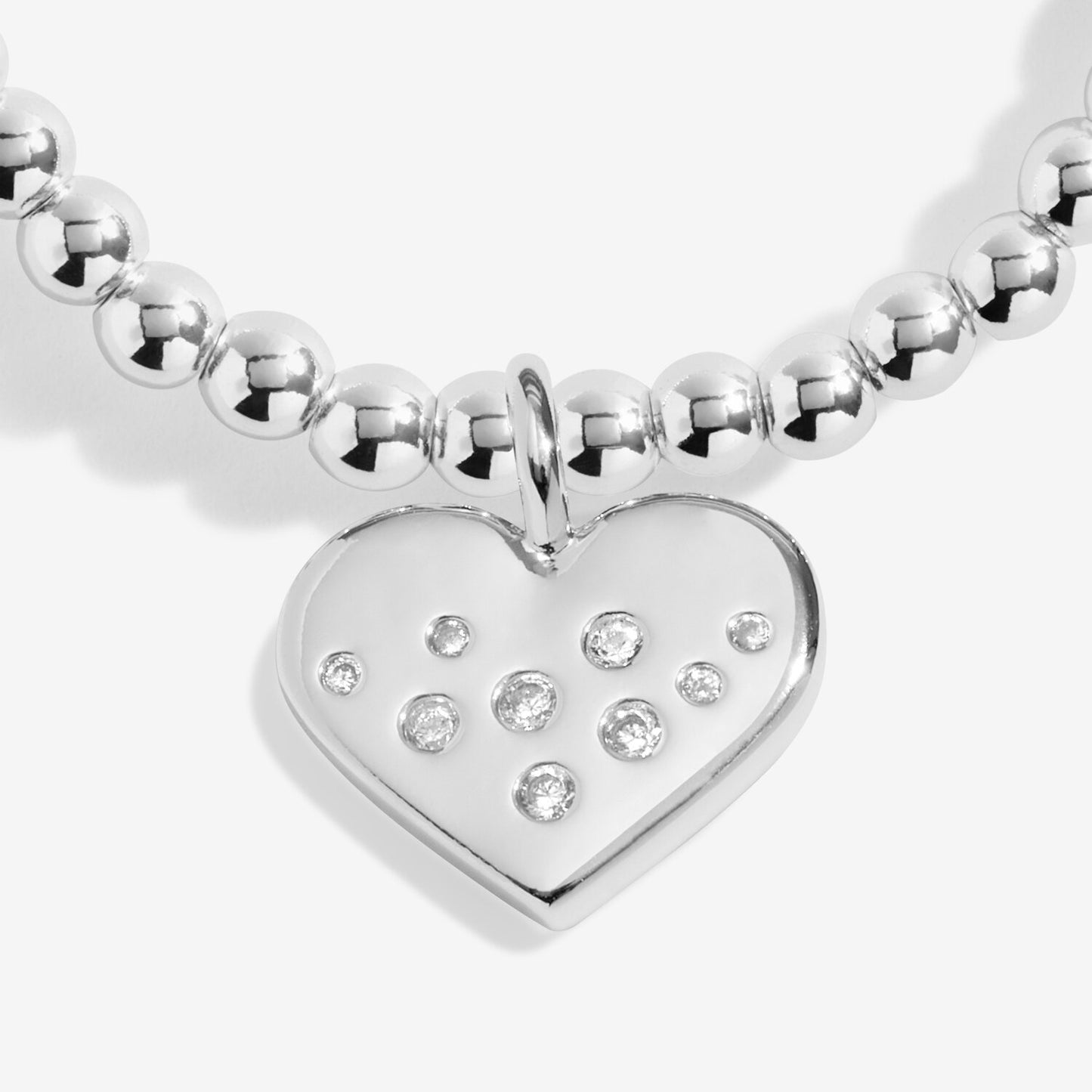 Joma Jewellery Confetti A Little 50th Birthday Silver Plated Bracelet