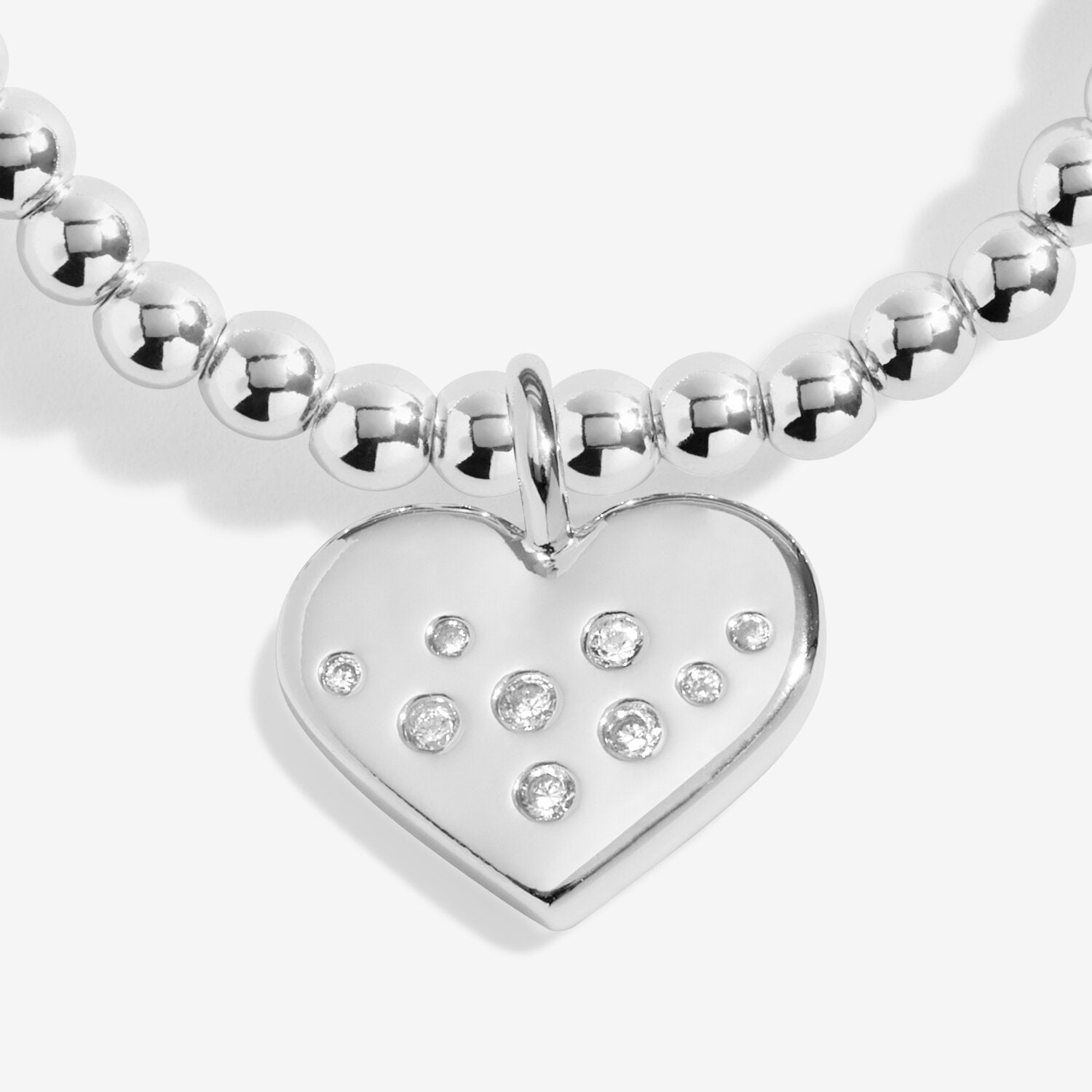Joma Jewellery Confetti A Little 50th Birthday Silver Plated Bracelet