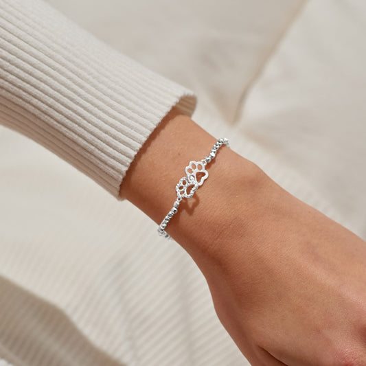 Joma Jewellery Forever Yours Perfect Paw Print Bracelet