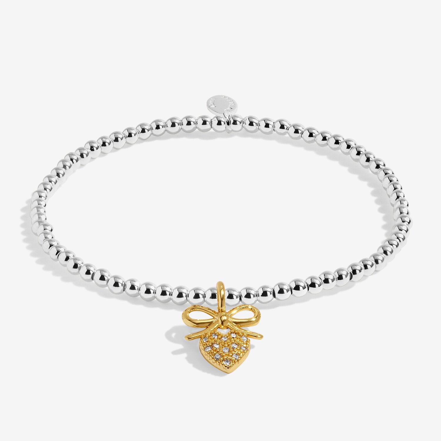 Joma Jewellery Kids A Little Beautiful Birthday Girl Silver & Gold Plated Bracelet