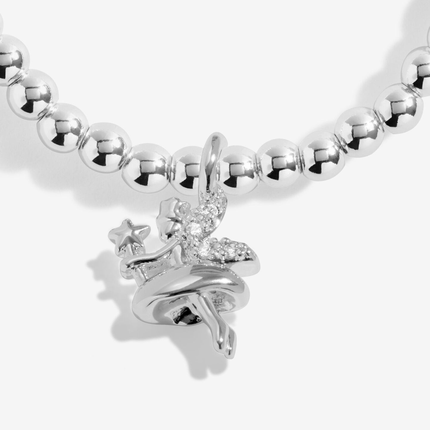 Joma Jewellery Kids A Little Fairy Princess Silver Plated Bracelet