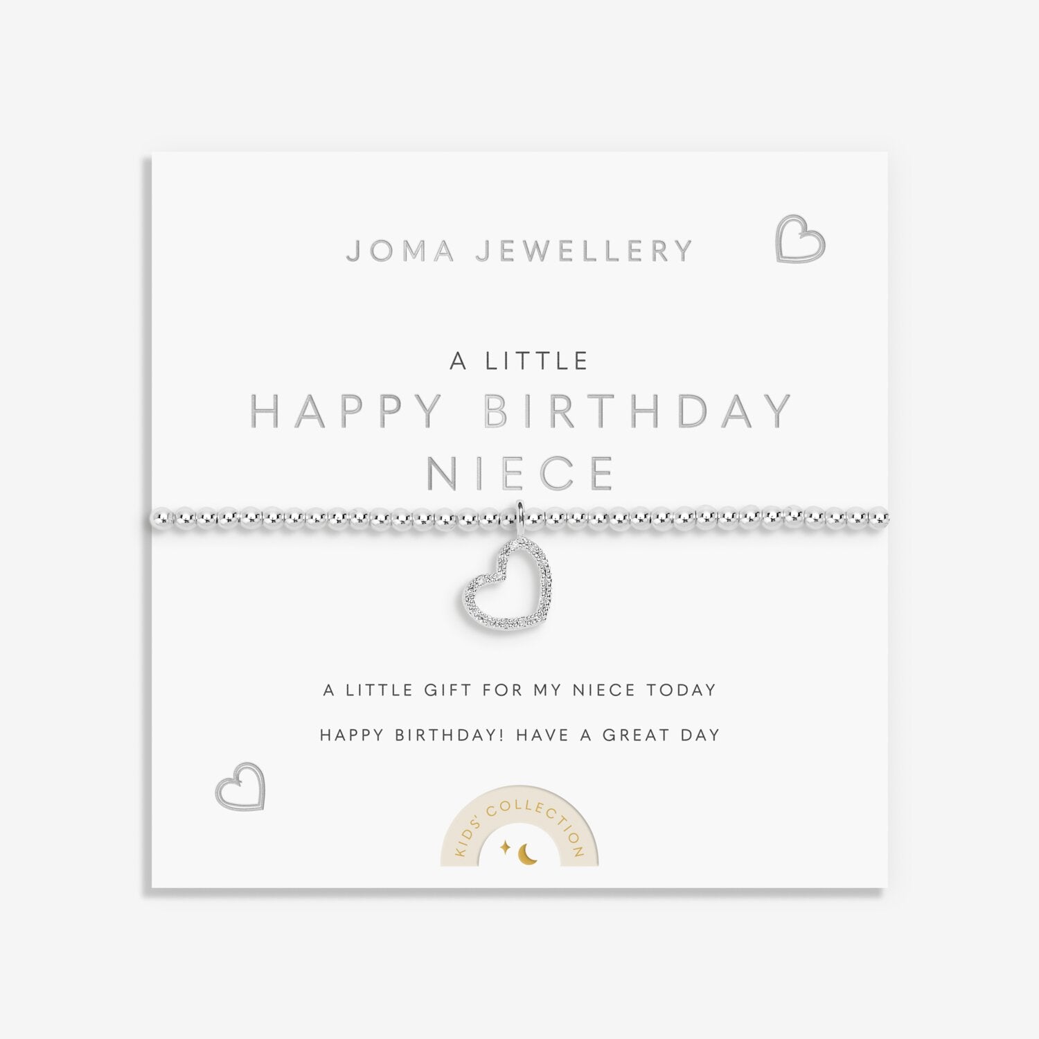 Joma Jewellery Kids A Little Happy Birthday Niece Bracelet