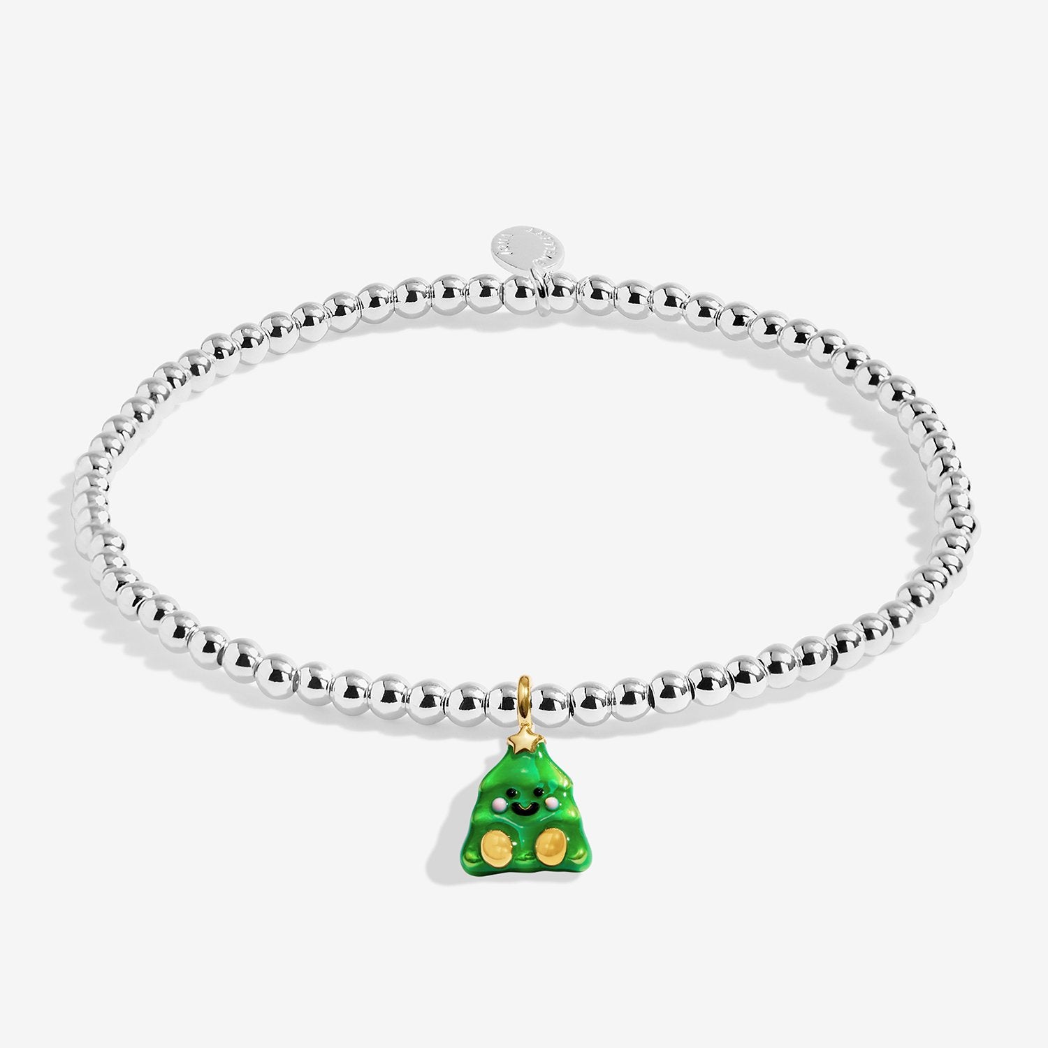 Joma Jewellery Kids A Little Jomees It's Christmaasss! Bracelet In Silver and Gold Plating