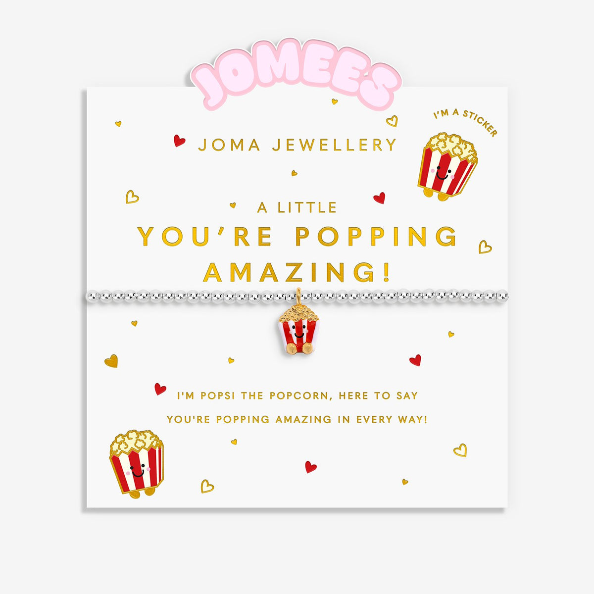Joma Jewellery Kids A Little Jomees You're Popping Amazing Bracelet