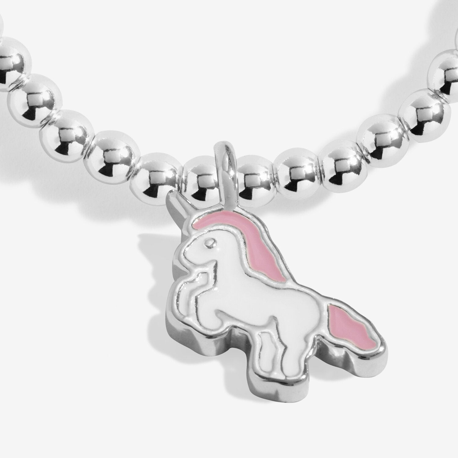 Joma Jewellery Kids A Little Magical Unicorn Silver Plated Bracelet