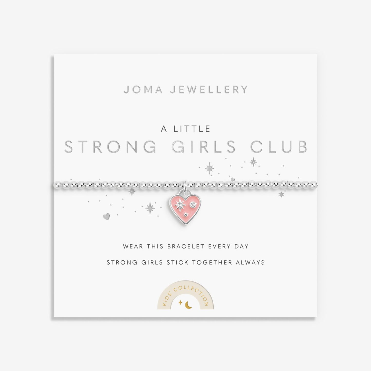 Joma Jewellery Kids A Little Strong Girls Club Bracelet
