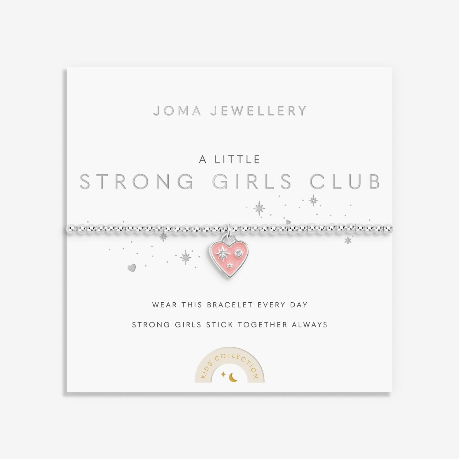 Joma Jewellery Kids A Little Strong Girls Club Bracelet