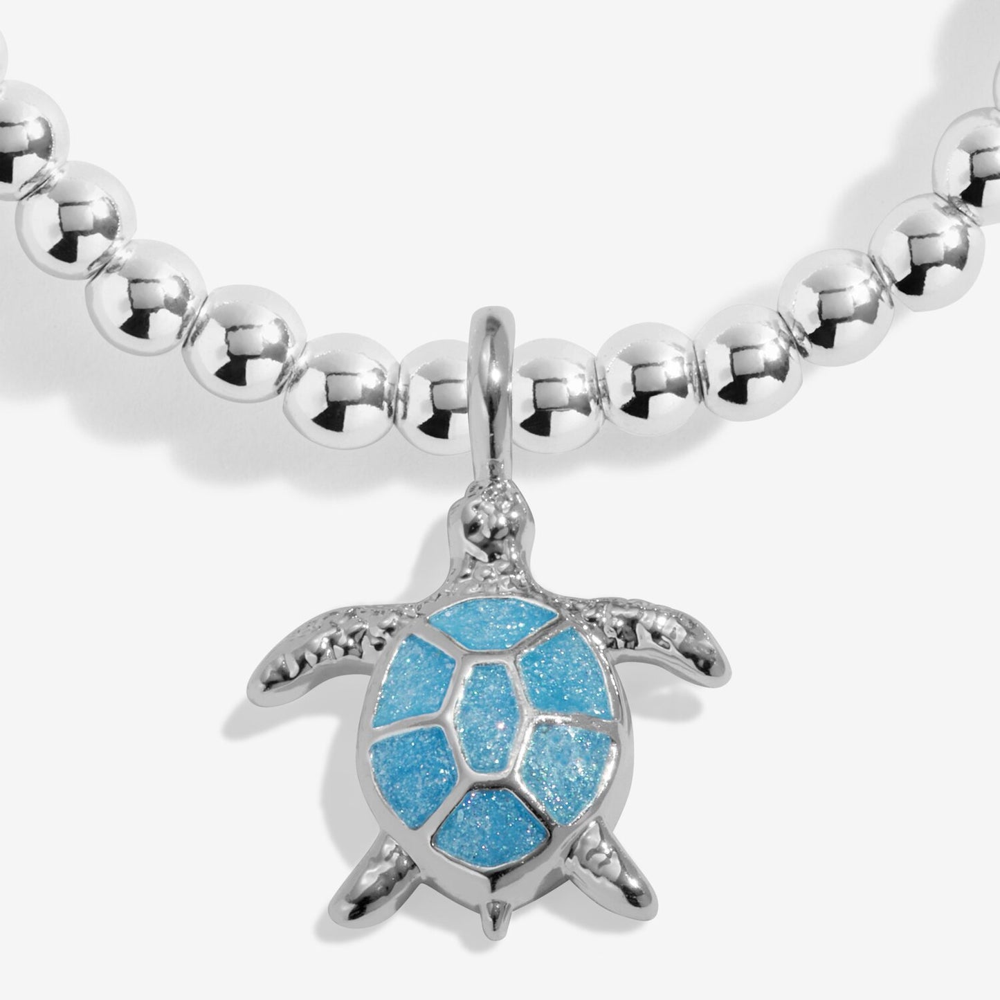 Joma Jewellery Kids A Little You've Turtley Amazing Silver Plated Bracelet