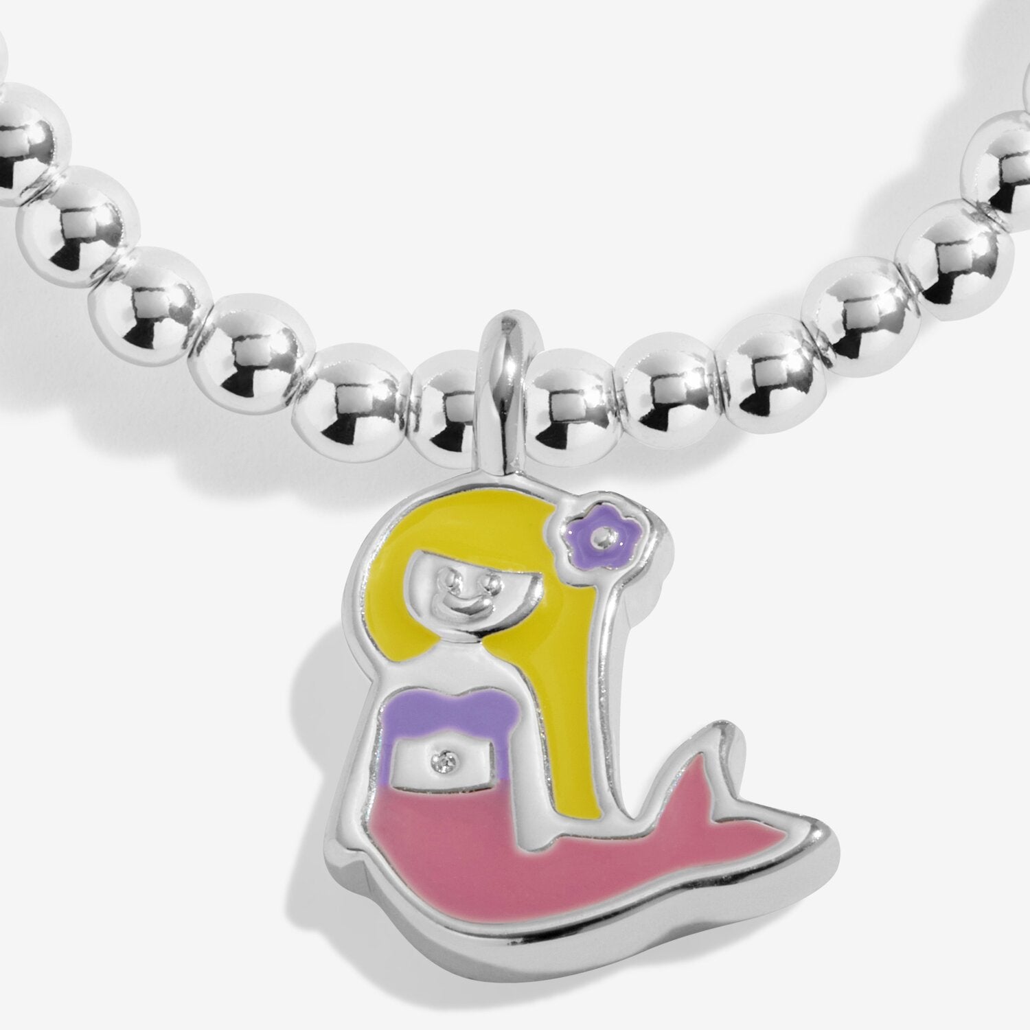 Joma Jewellery Kids A Little you Are Mermazing Silver Plated Bracelet