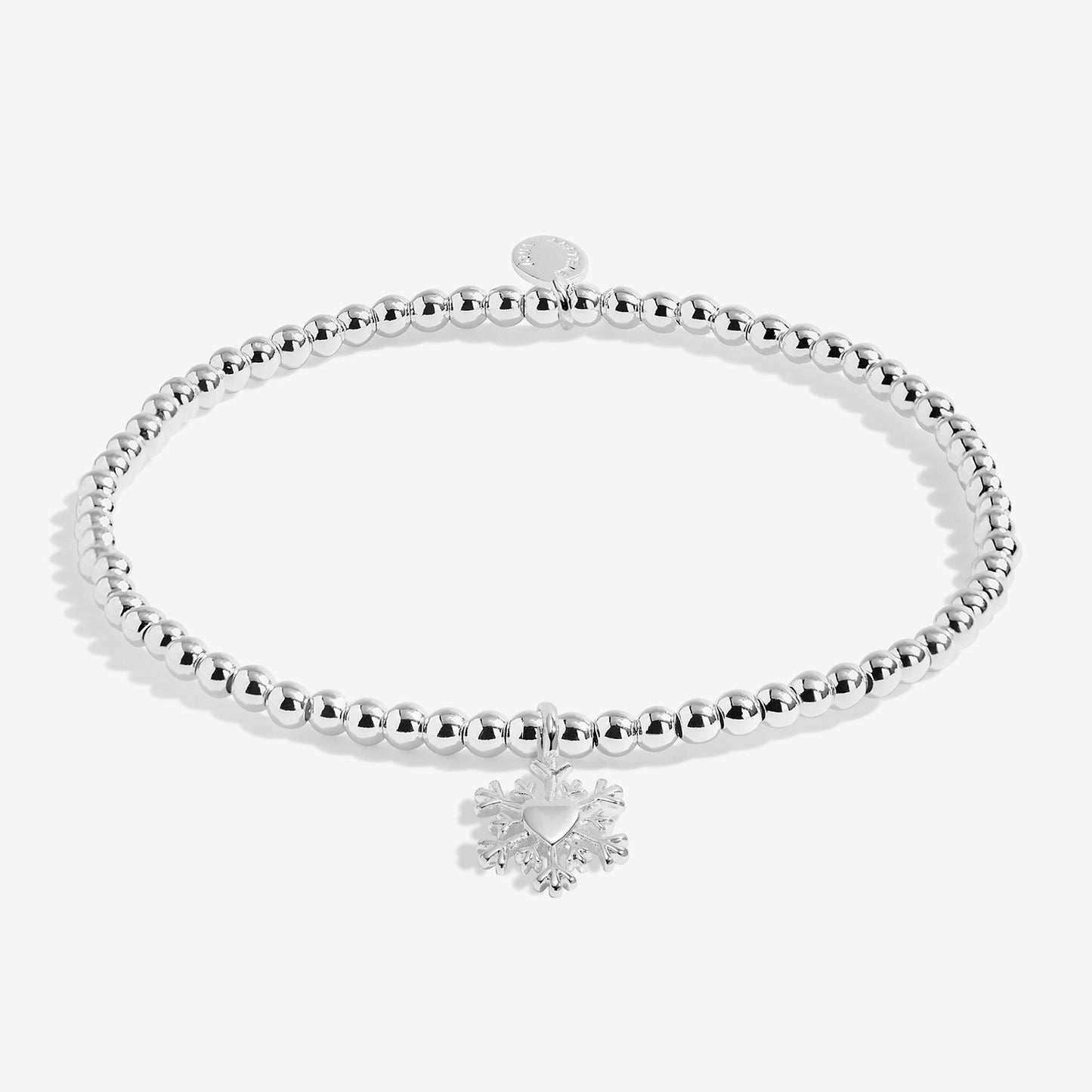 Joma Jewellery Kids' Christmas Cracker Christmas Wishes Bracelet In Silver Plating
