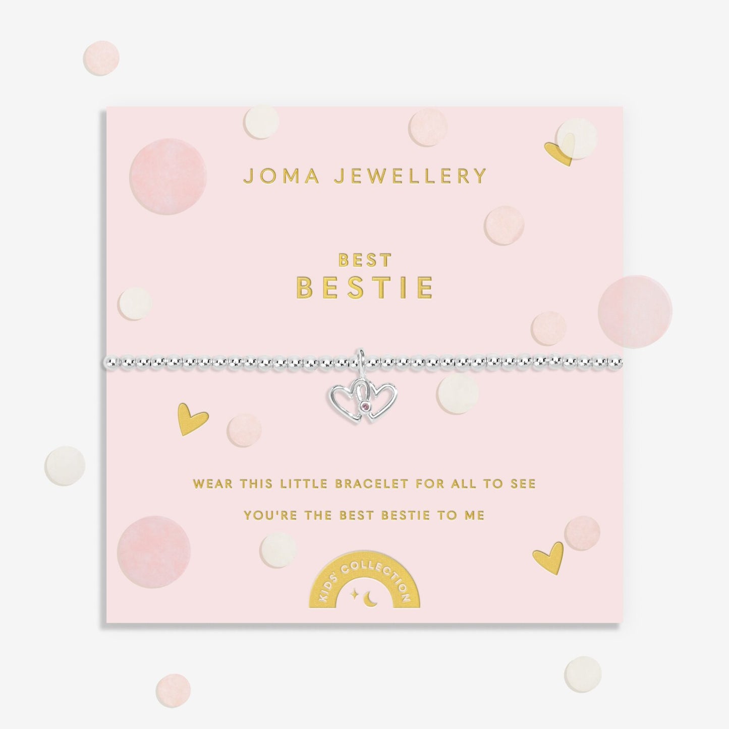 Joma Jewellery Kids Confetti A Little Best Bestie Bracelet