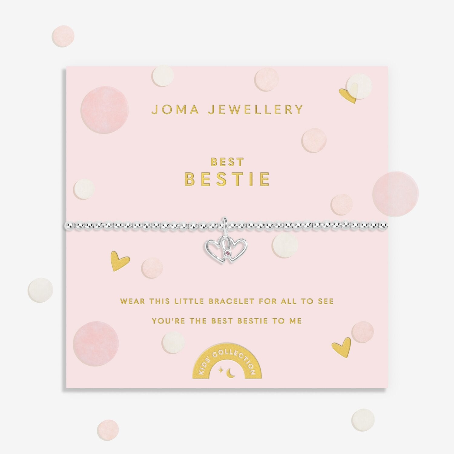 Joma Jewellery Kids Confetti A Little Best Bestie Bracelet