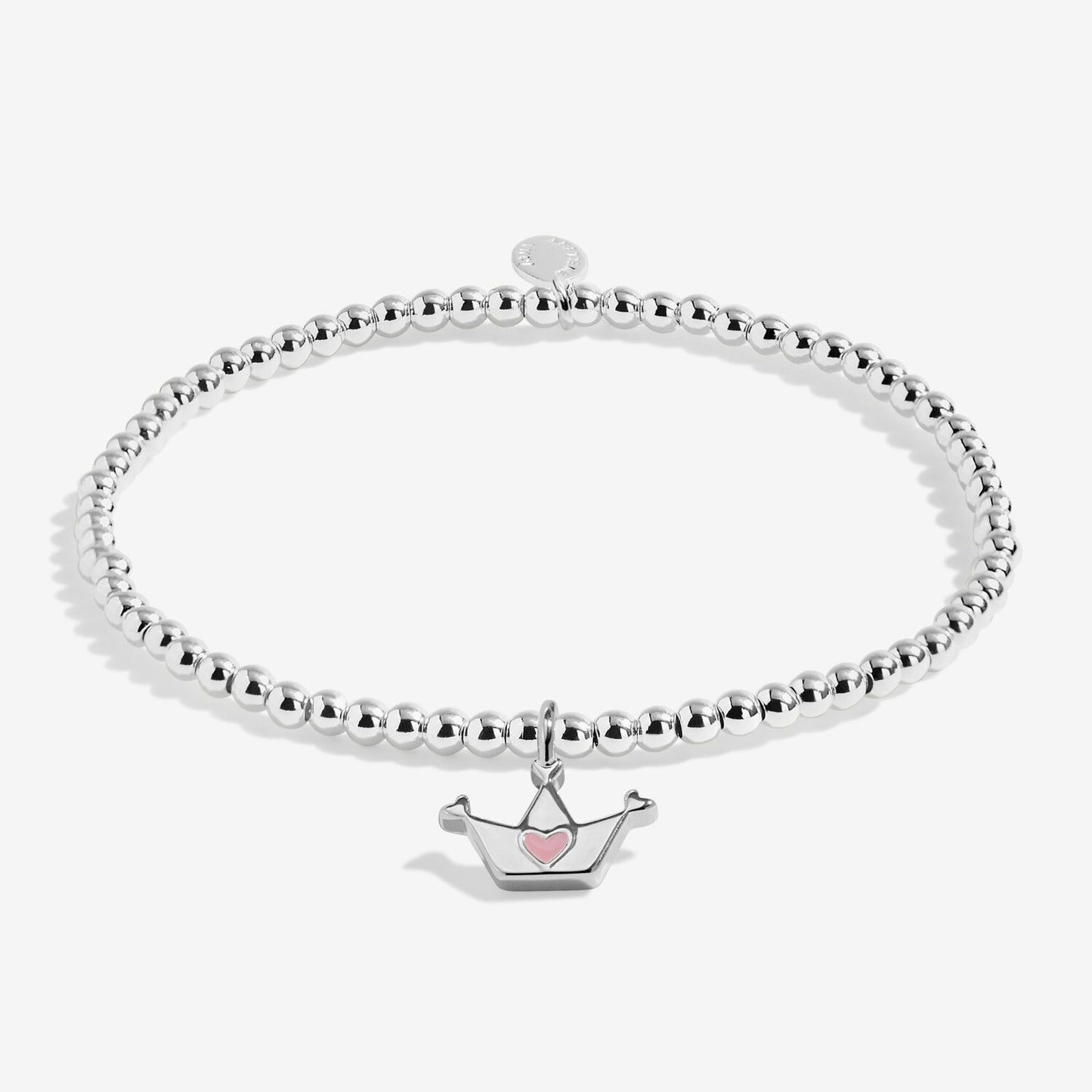 Joma Jewellery Kids Confetti A Little Birthday Princess Silver Plated Bracelet