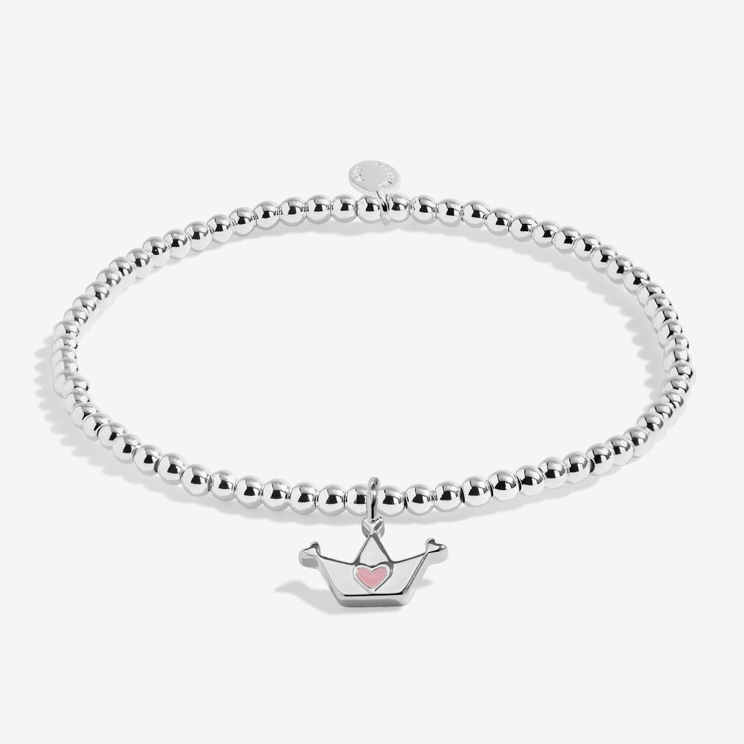 Joma Jewellery Kids Confetti A Little Birthday Princess Silver Plated Bracelet