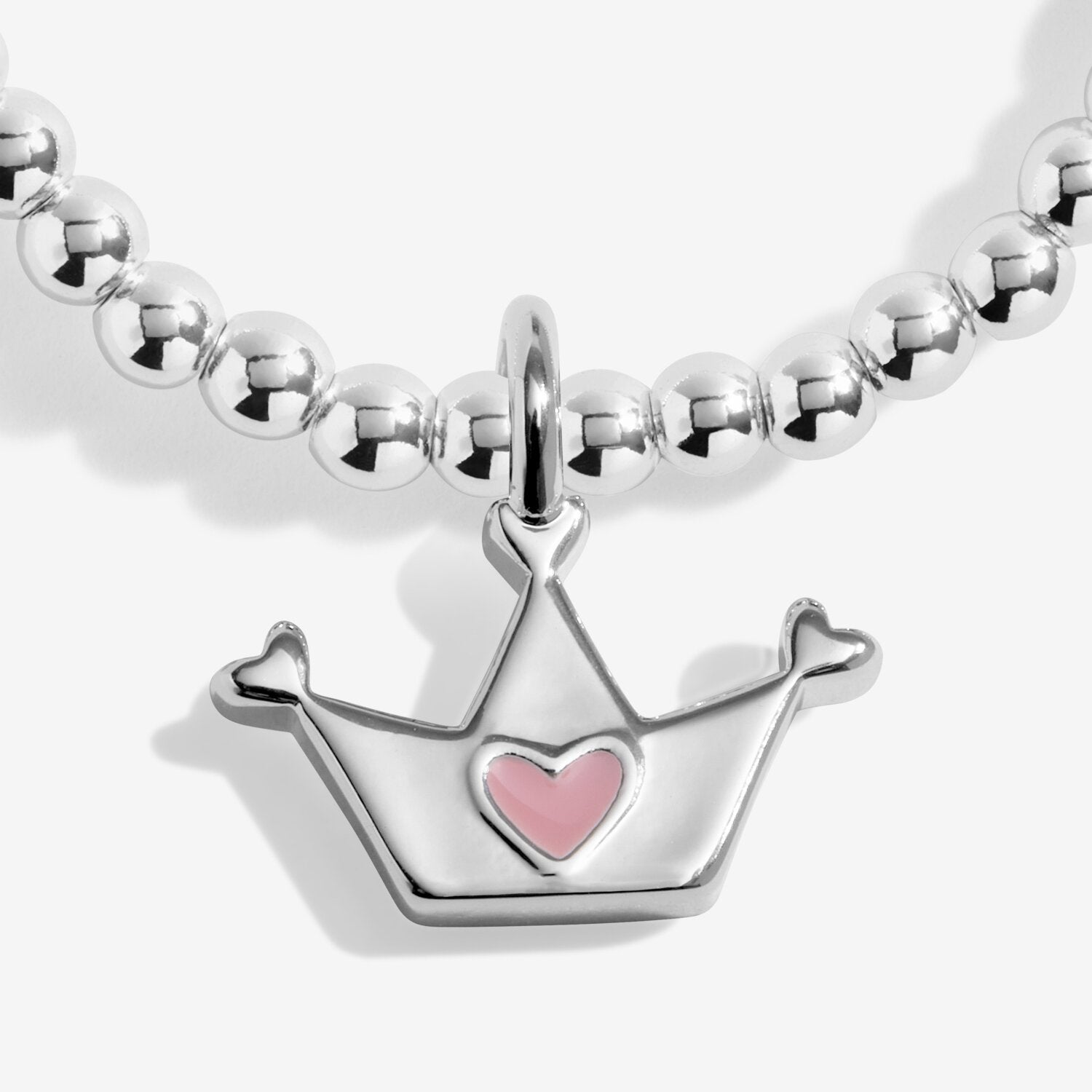 Joma Jewellery Kids Confetti A Little Birthday Princess Silver Plated Bracelet