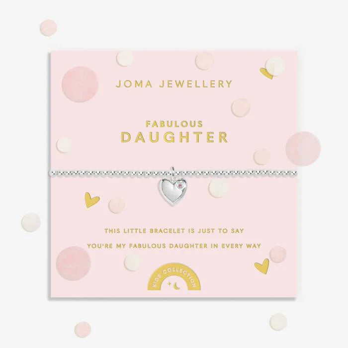 Joma Jewellery Kids Confetti A Little Fabulous Daughter Bracelet