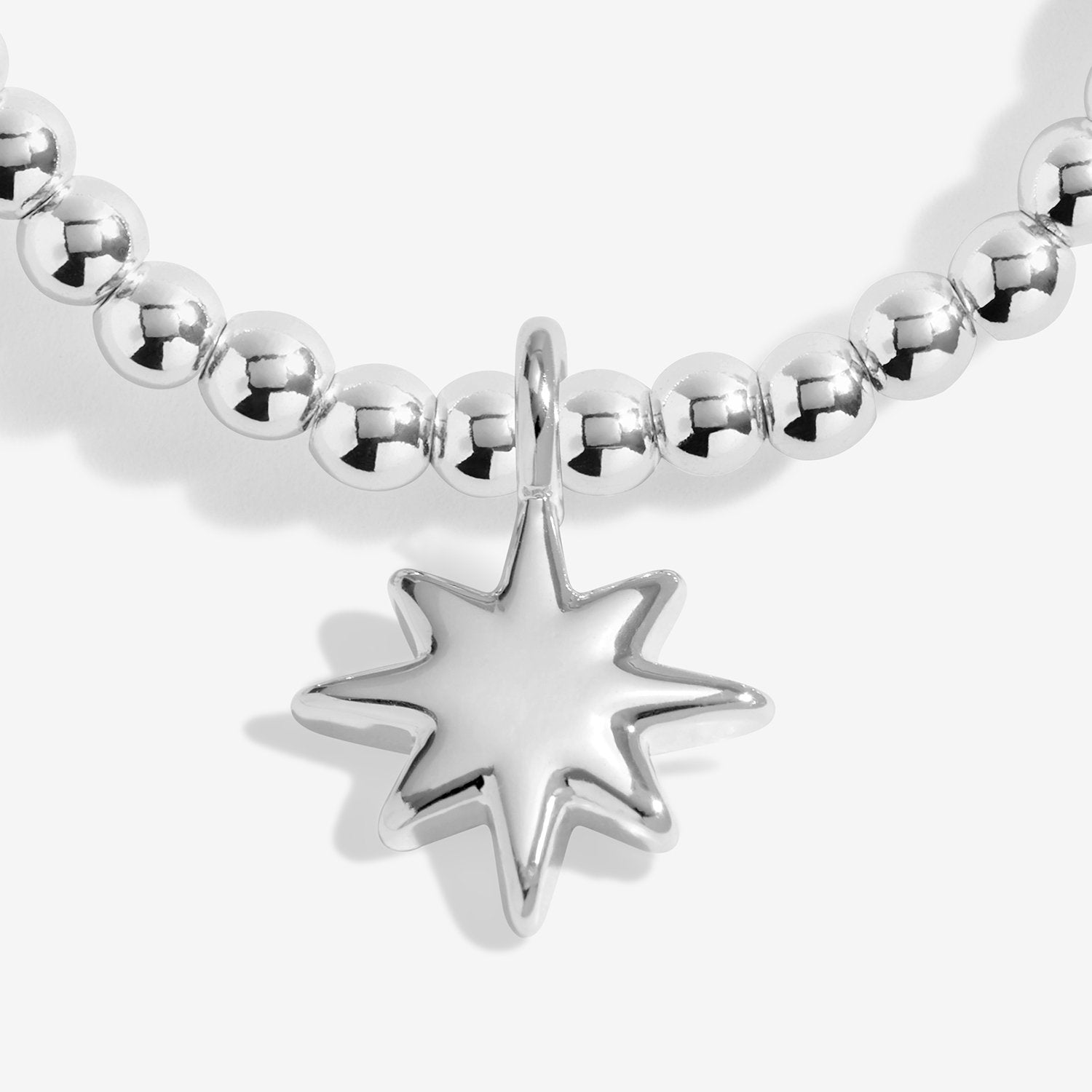 Joma Jewellery Kids' Merry And Bright Merry Christmas Bracelet & Hair Clip Gift Set In Silver Plating