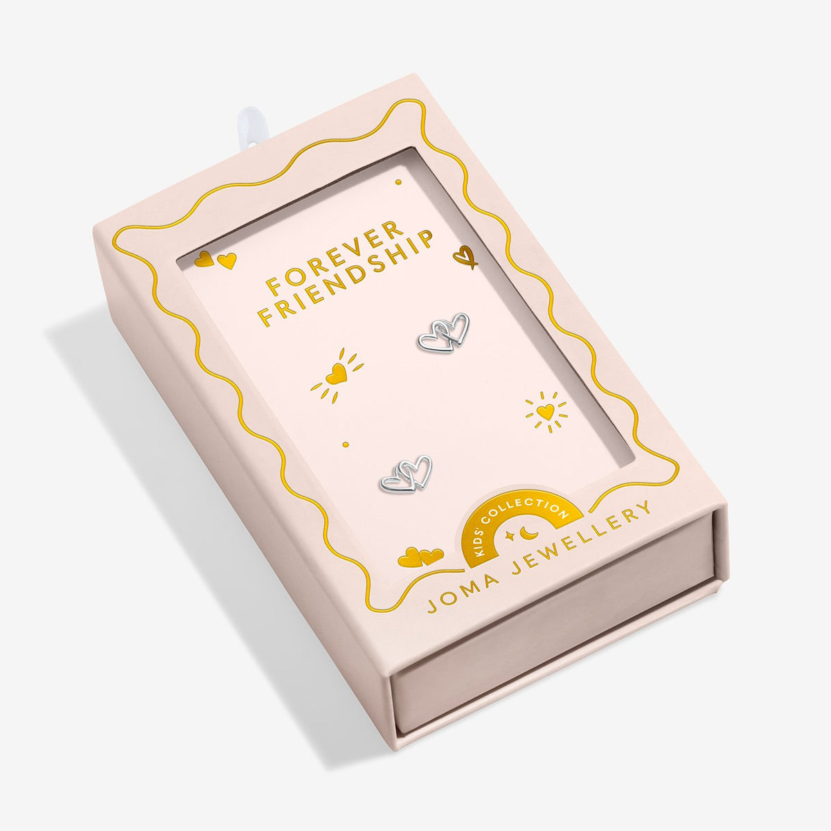 Joma Jewellery Kids Moments To Shine Friend Earrings In Silver Plating