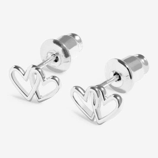 Joma Jewellery Kids Moments To Shine Friend Earrings In Silver Plating
