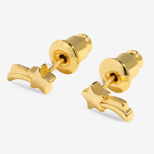 Joma Jewellery Kids Moments To Shine Reach For The Stars Earrings In Gold Plating