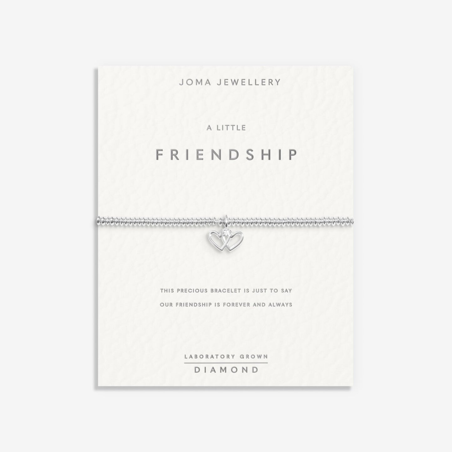 Joma Jewellery Laboratory Grown Diamond A Little Friendship Bracelet